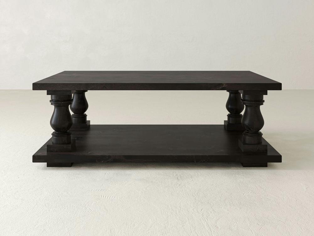 Table basse Vivien - Braise carbonisée