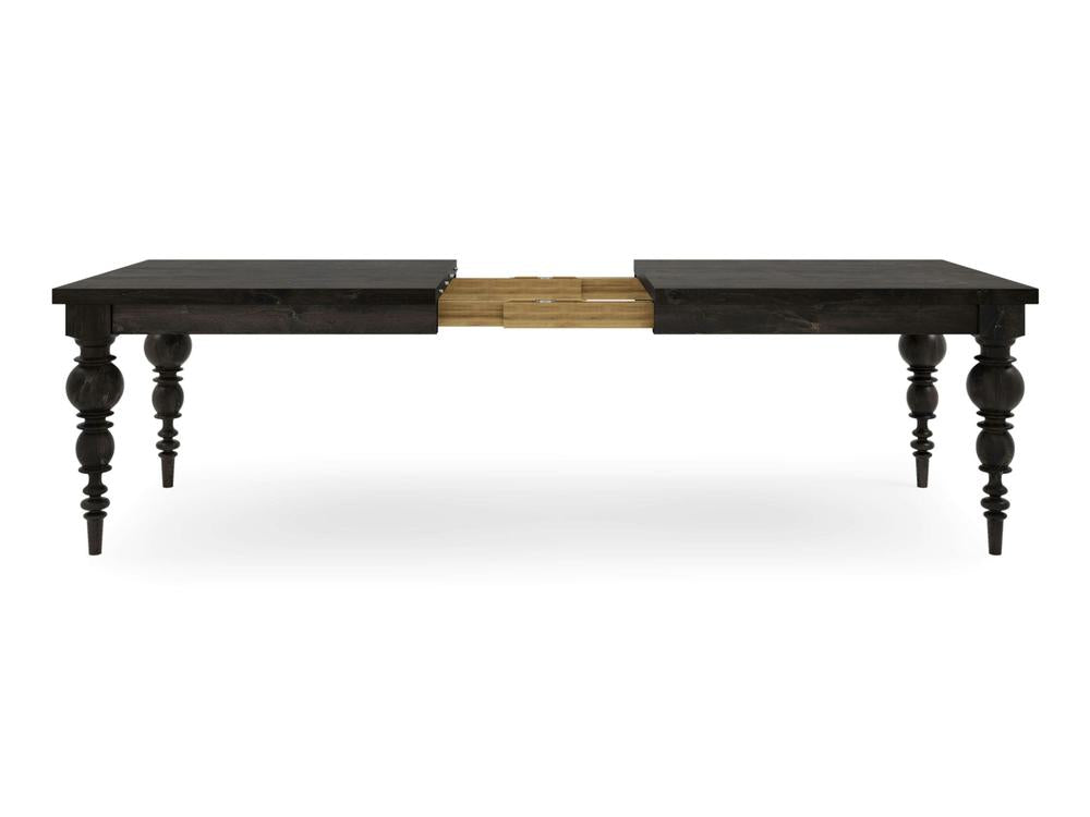 Table à manger extensible Bailey - Braise carbonisée