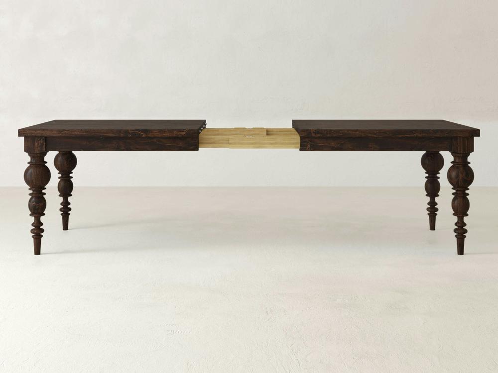 Table à manger extensible Bailey - Tabac