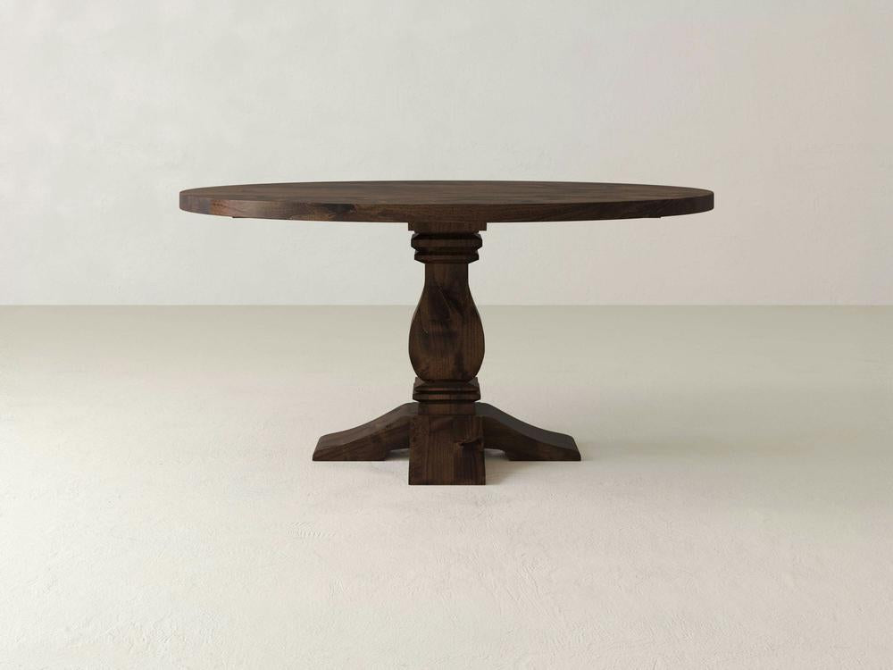 Table à manger ronde Heirloom - Tabac