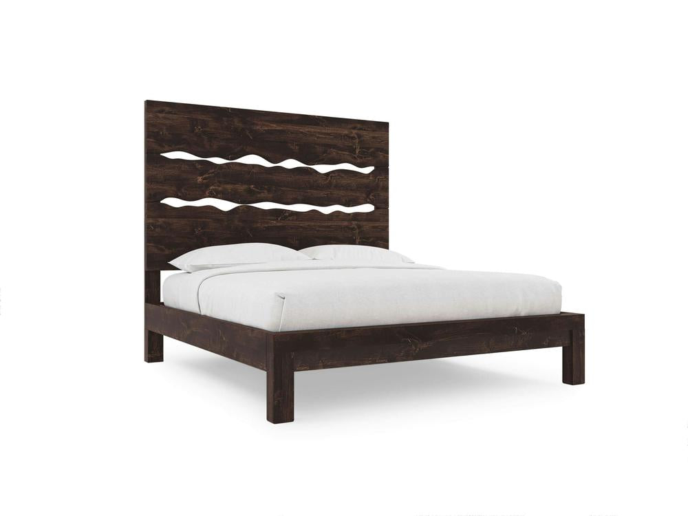 Lit Live Edge - Tabac