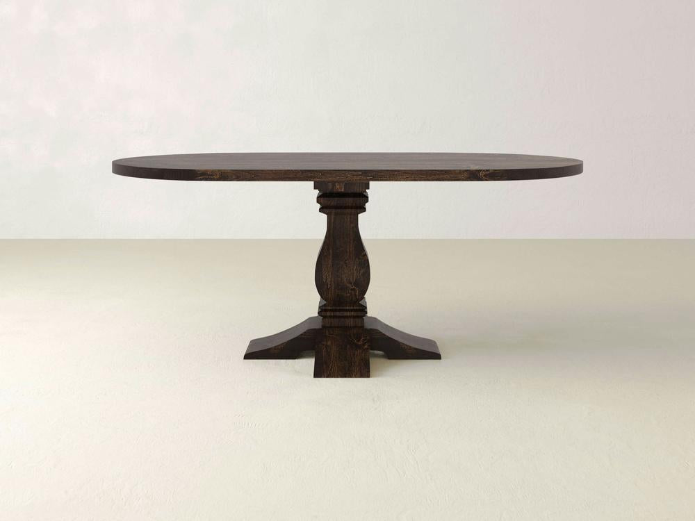 Table à manger ovale Heirloom - Tabac