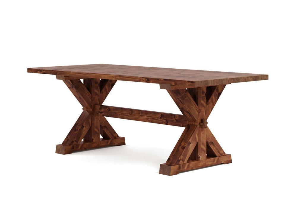 Table à manger à tréteaux - Toscane