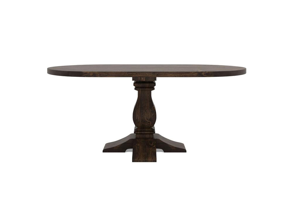 Table à manger ovale Heirloom - Tabac