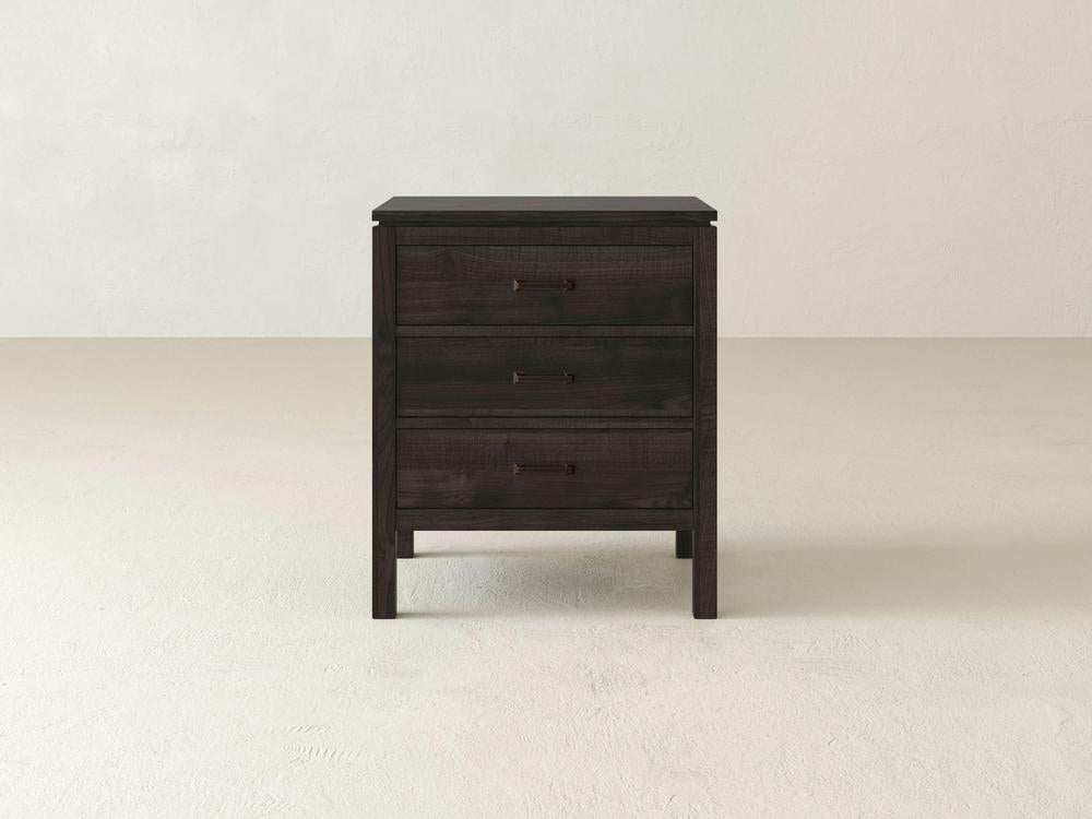 Table de chevet Jensen à 3 tiroirs