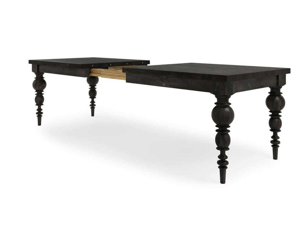 Table à manger extensible Bailey - Braise carbonisée