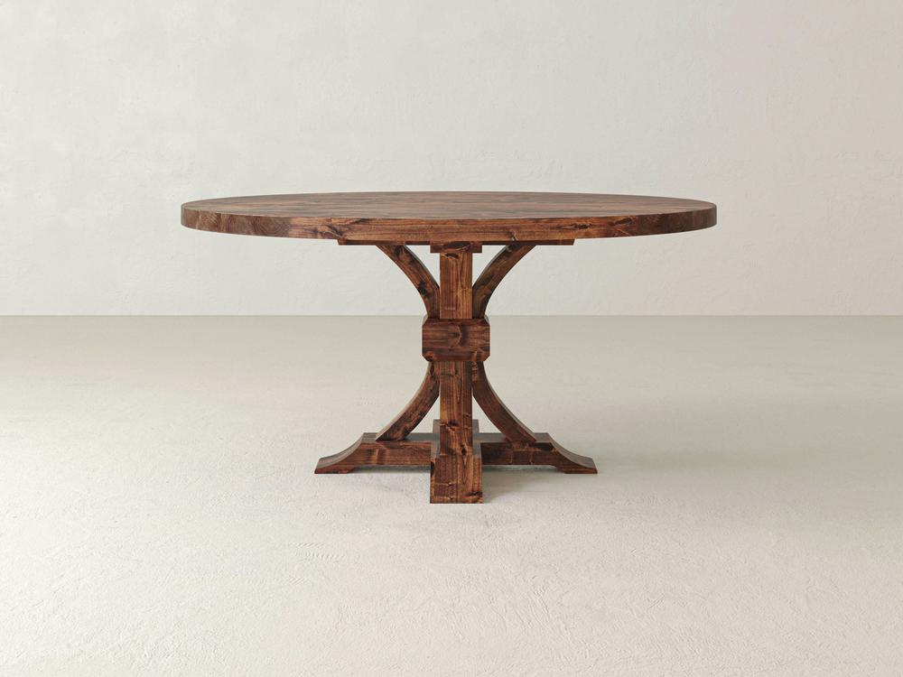 Table à manger ronde violette - Toscane
