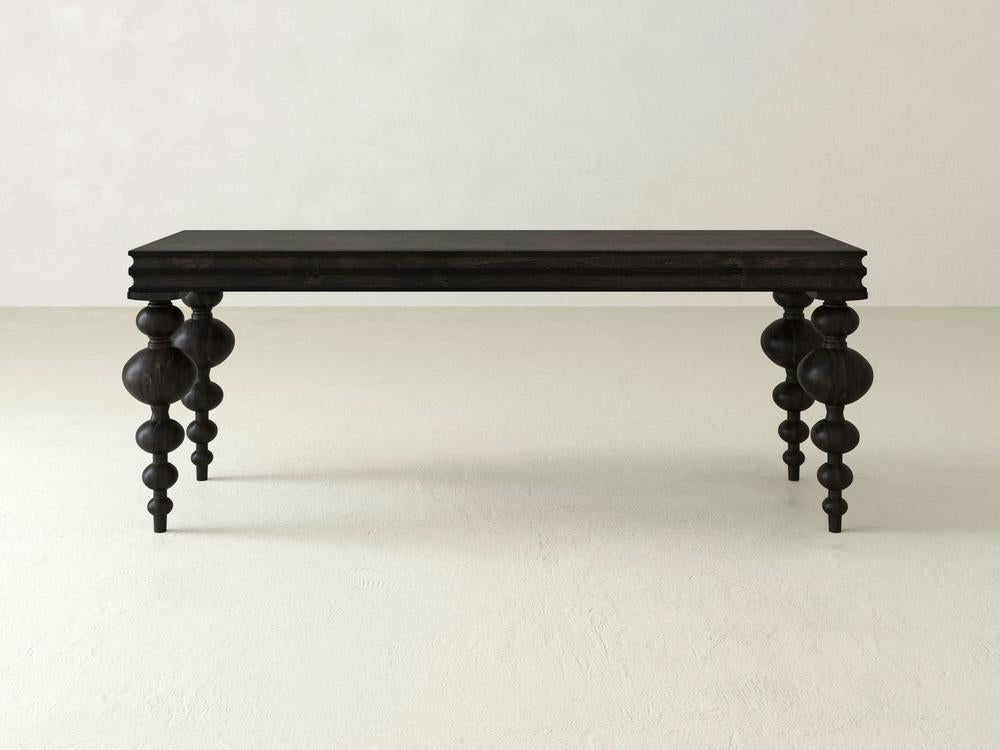 Table basse Olivia - Braise carbonisée