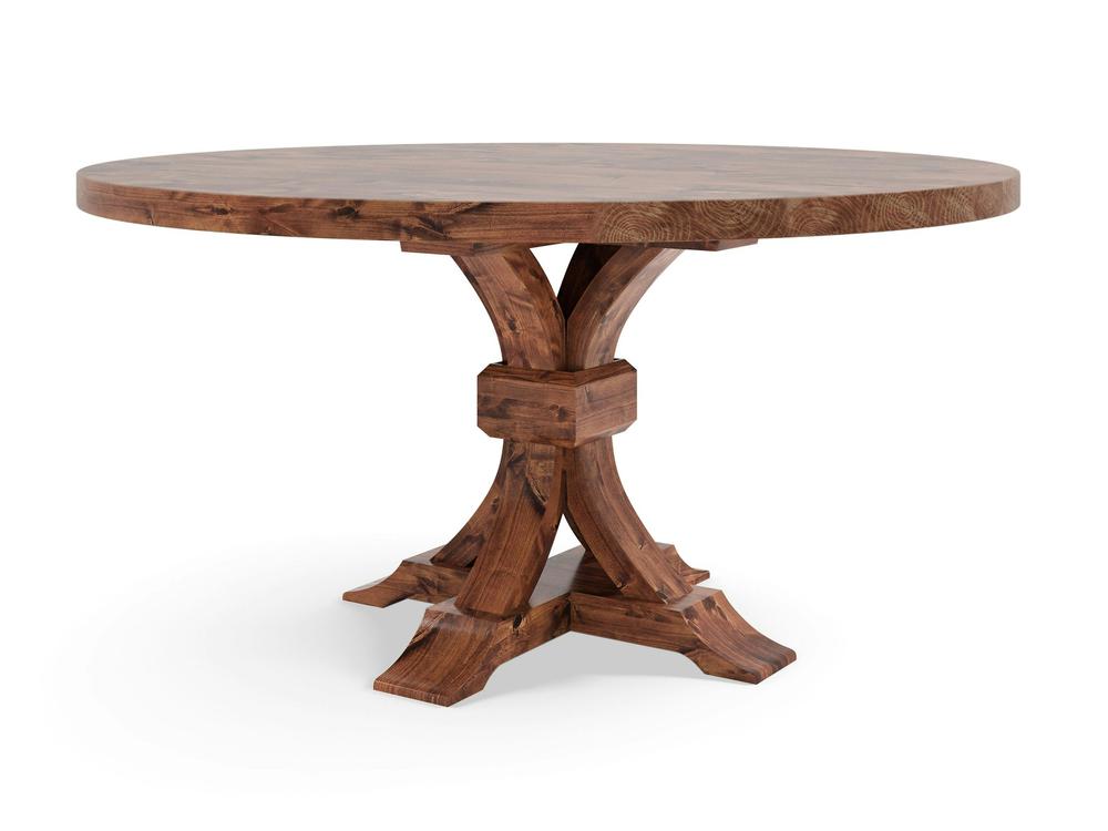 Table à manger ronde violette - Toscane