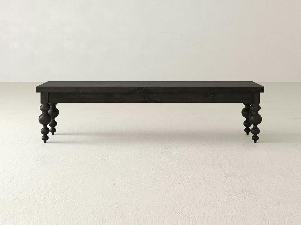 Banc Olivia - Braise carbonisée
