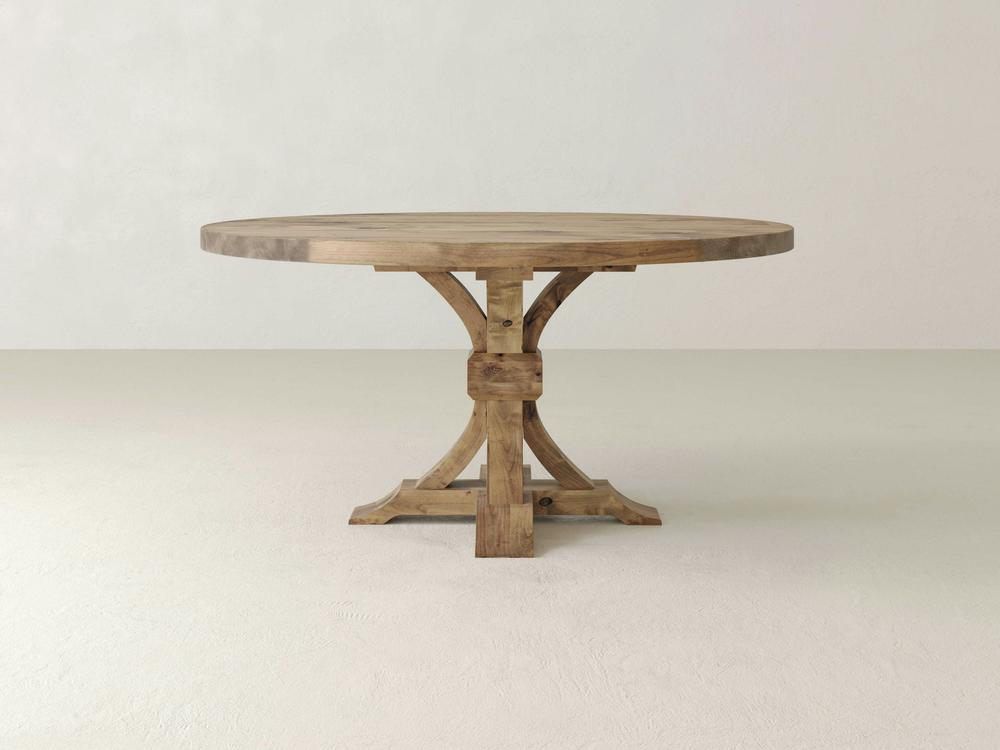 Table à manger ronde violette - Harvest Wheat