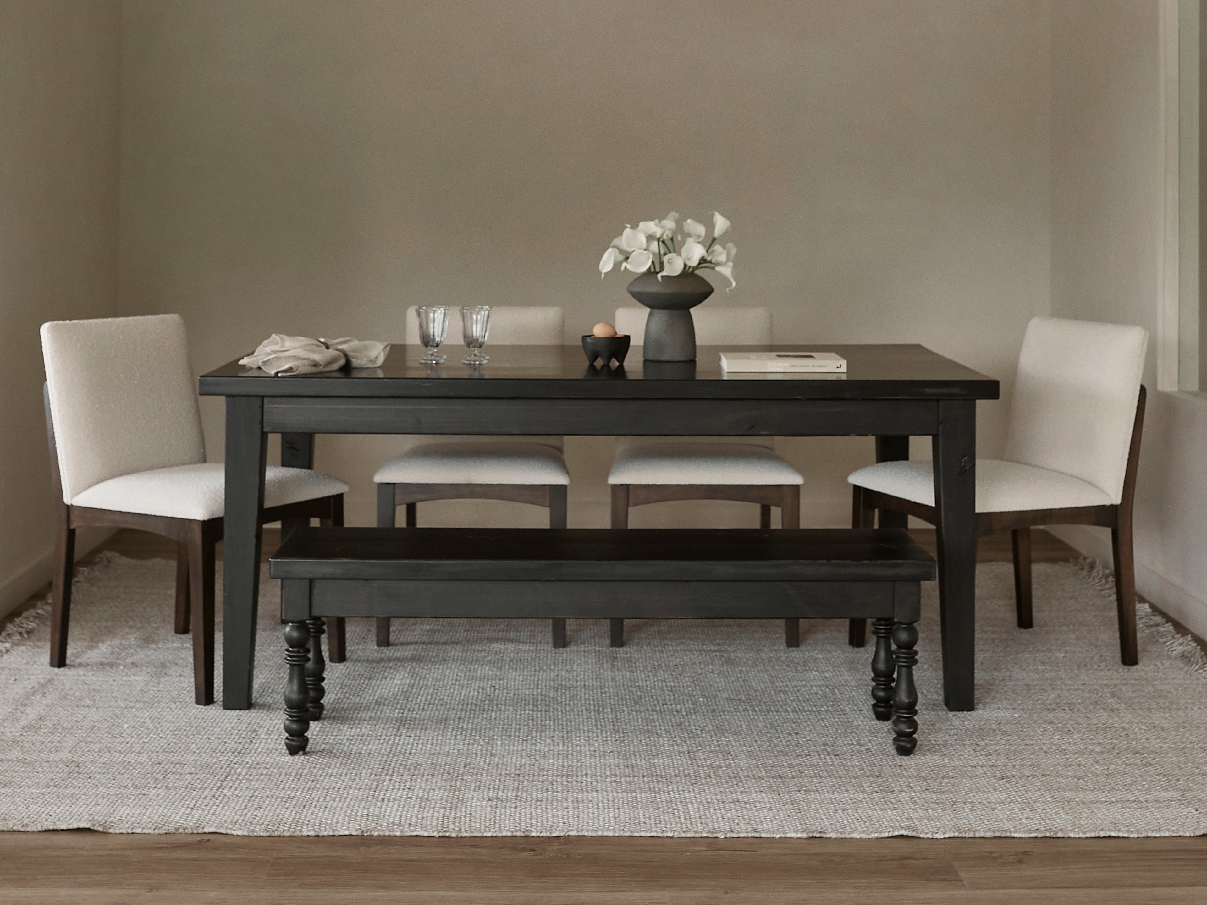 Table à manger Ava Parsons - Tabac