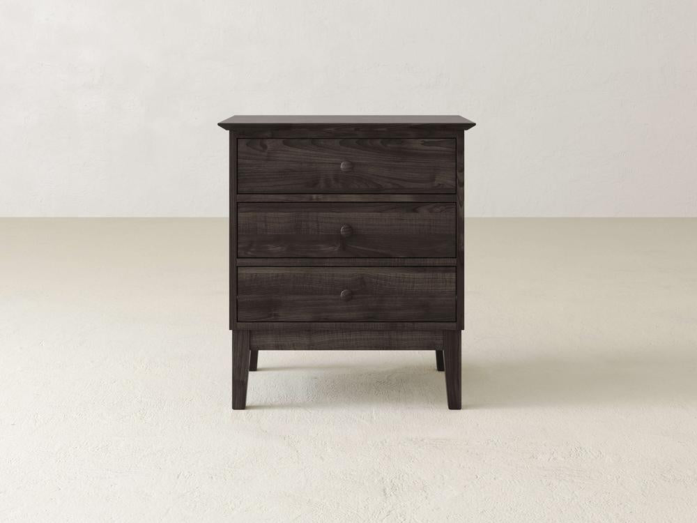 Table de chevet Bennett à 3 tiroirs
