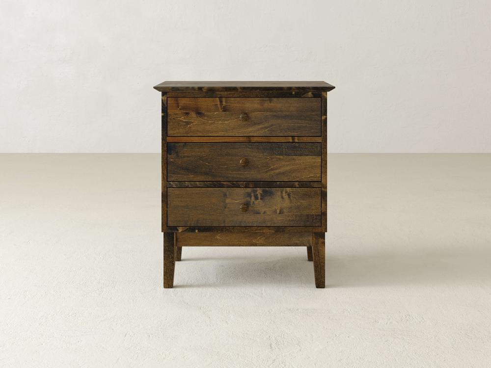 Table de chevet Bennett à 3 tiroirs