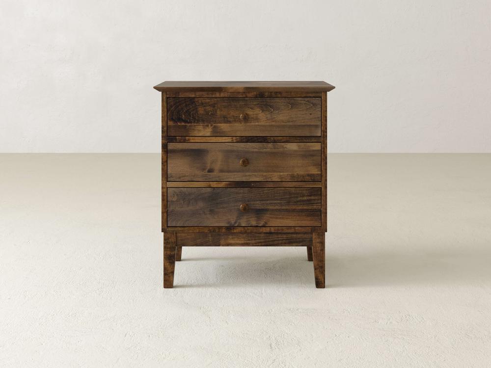 Table de chevet Bennett à 3 tiroirs