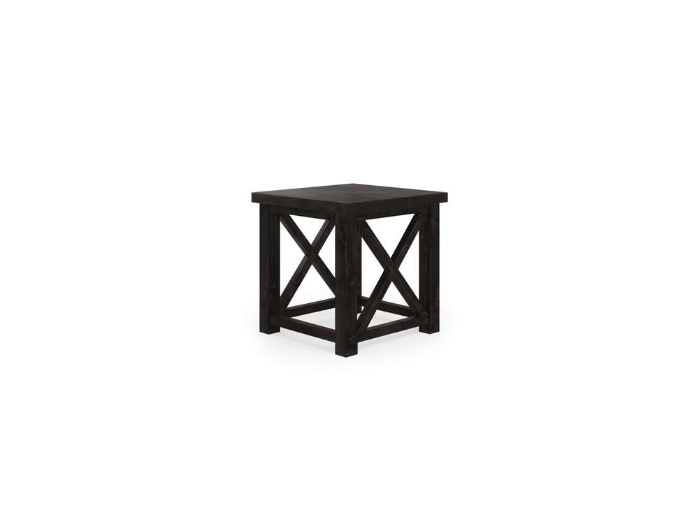 Table d'appoint Carter X - Braise carbonisée
