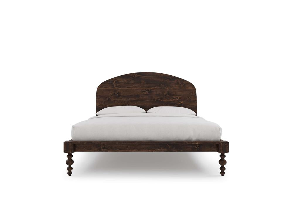 Lit en arche Olivia - Tabac