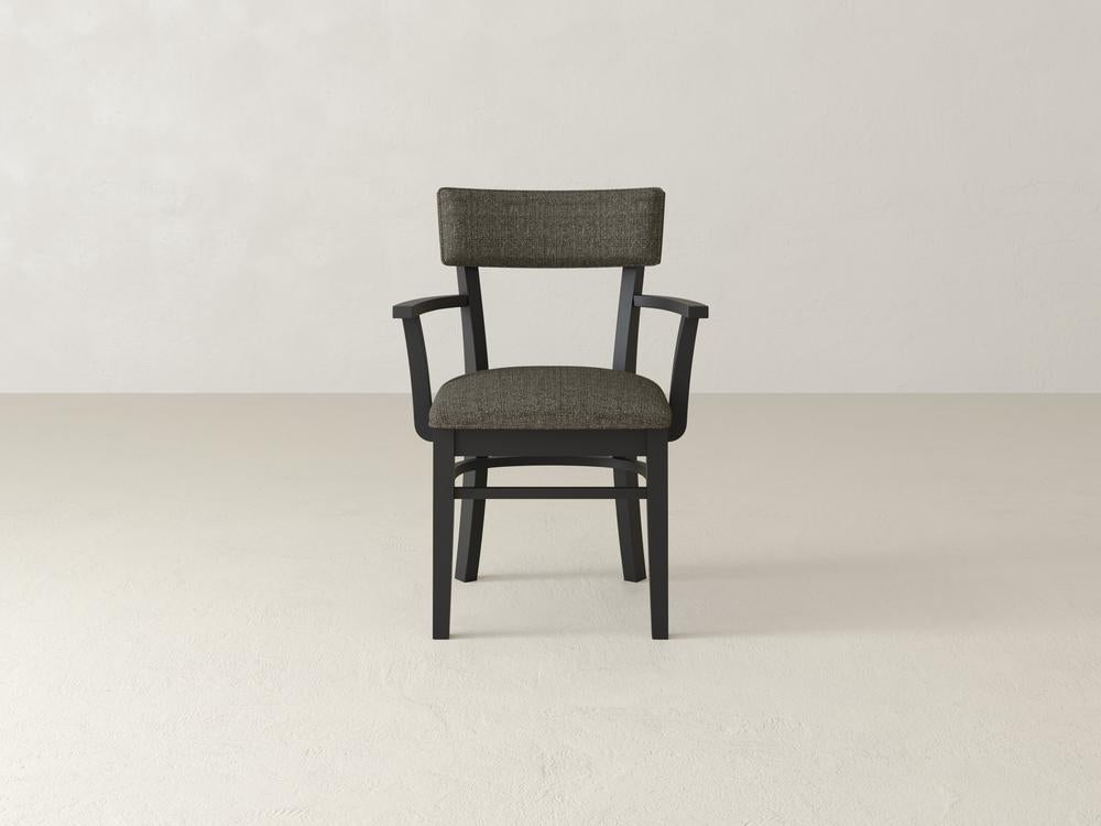 Chaise de salle à manger à accoudoirs Everly