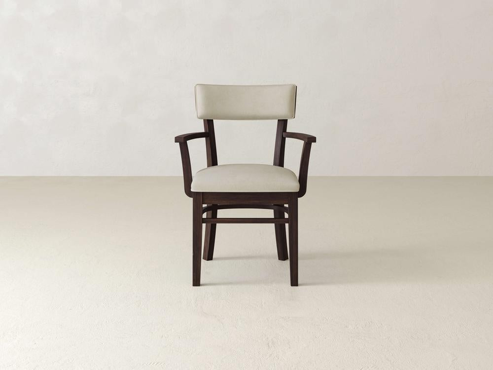 Chaise de salle à manger à accoudoirs Everly