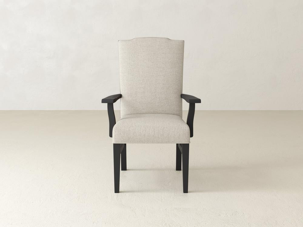 Chaise de salle à manger avec accoudoirs Hadley