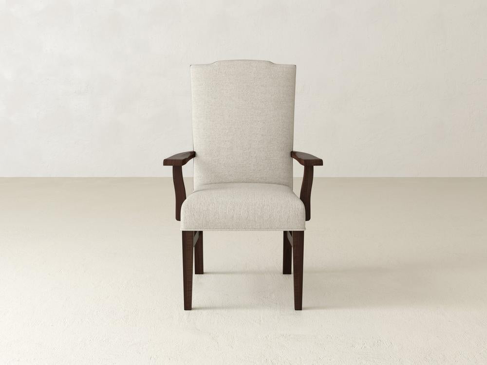 Chaise de salle à manger avec accoudoirs Hadley