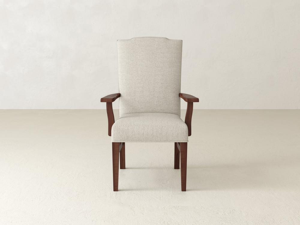 Chaise de salle à manger avec accoudoirs Hadley