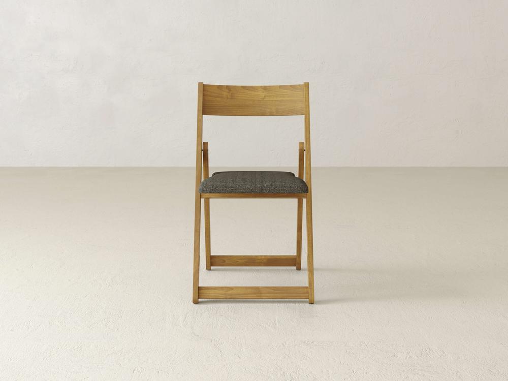Chaise pliante rembourrée Emmett