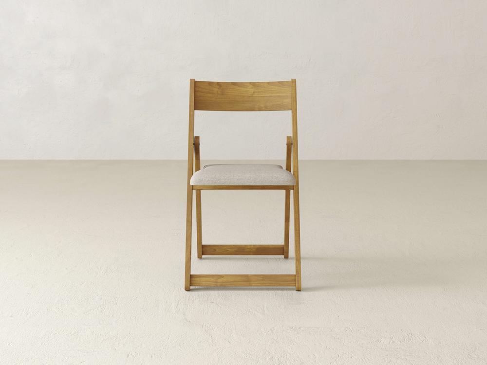Chaise pliante rembourrée Emmett