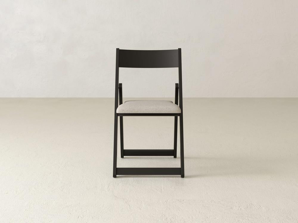 Chaise pliante rembourrée Emmett
