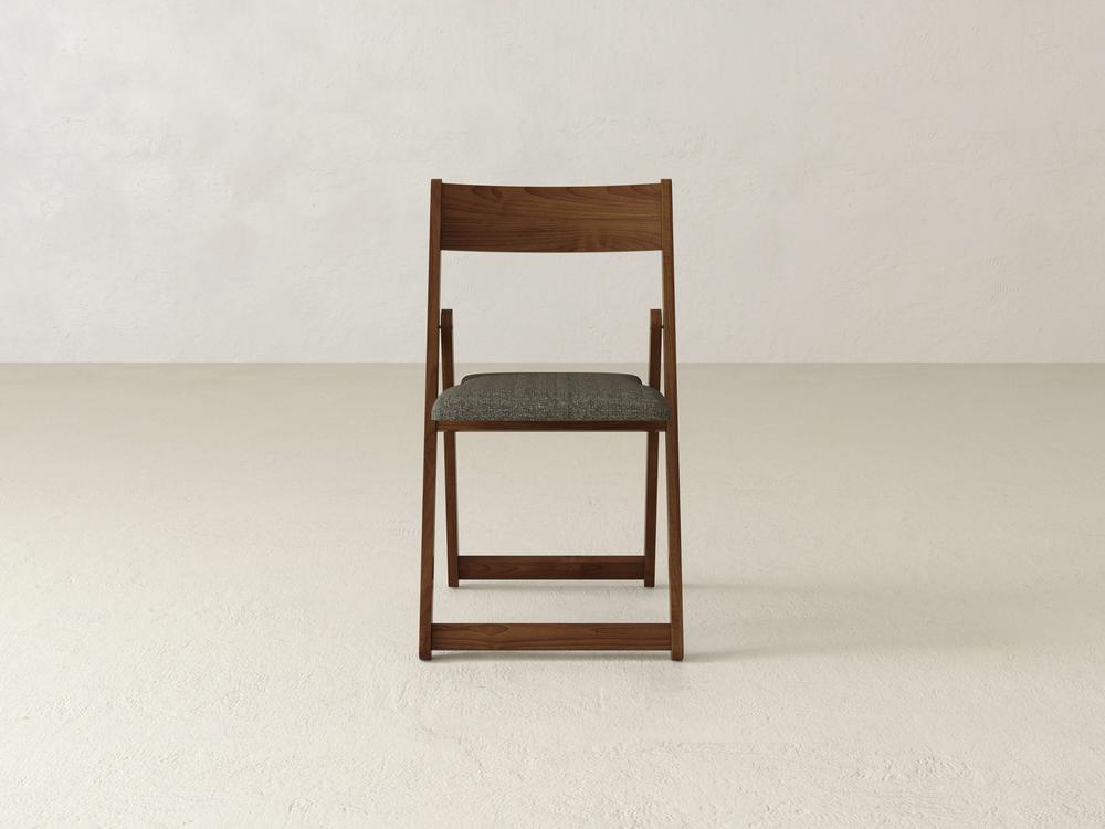 Chaise pliante rembourrée Emmett