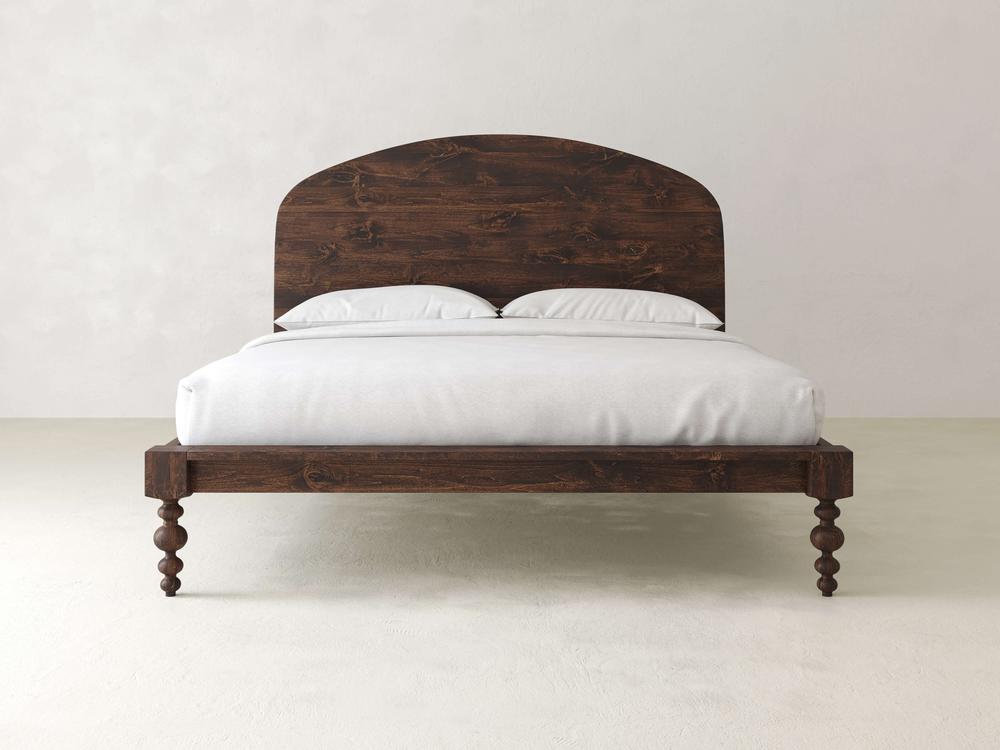 Lit en arche Olivia - Tabac