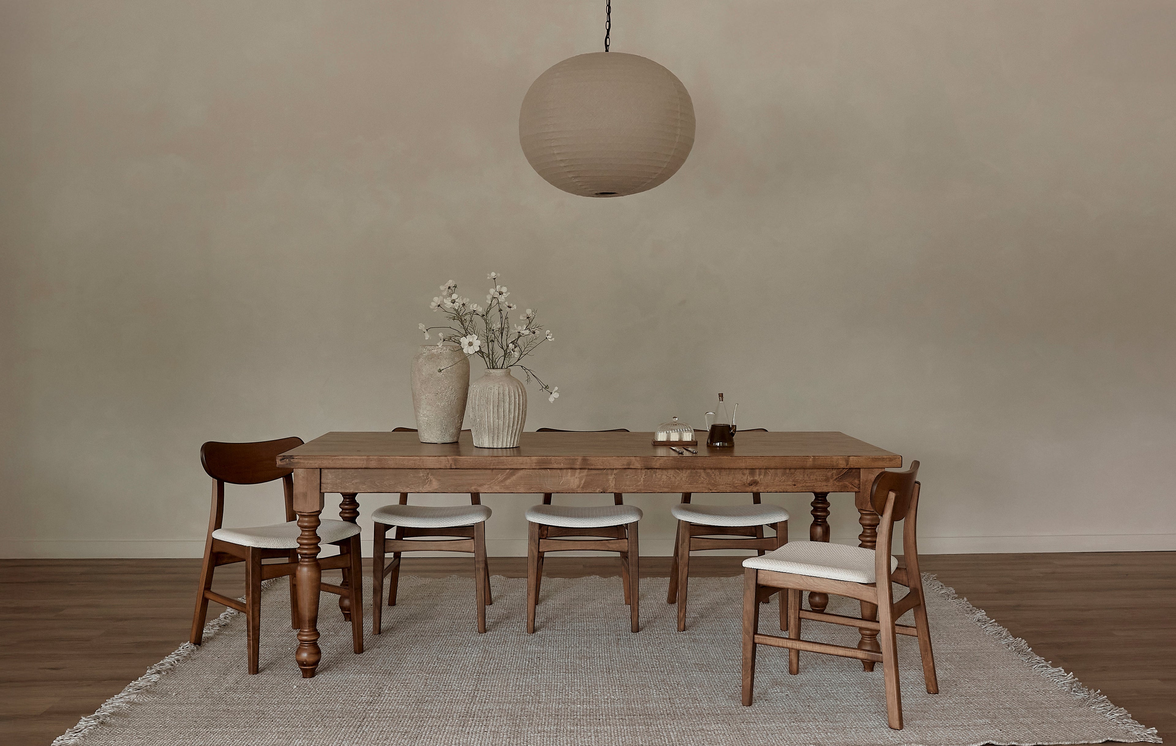 Table à manger de style campagnard français - Tabac