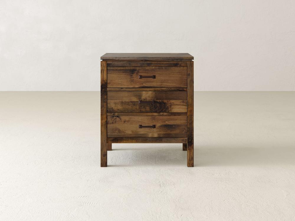 Table de chevet Jensen à 3 tiroirs