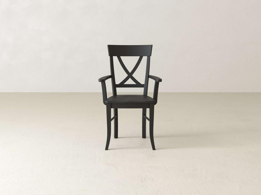 Chaise de salle à manger à accoudoirs Juniper
