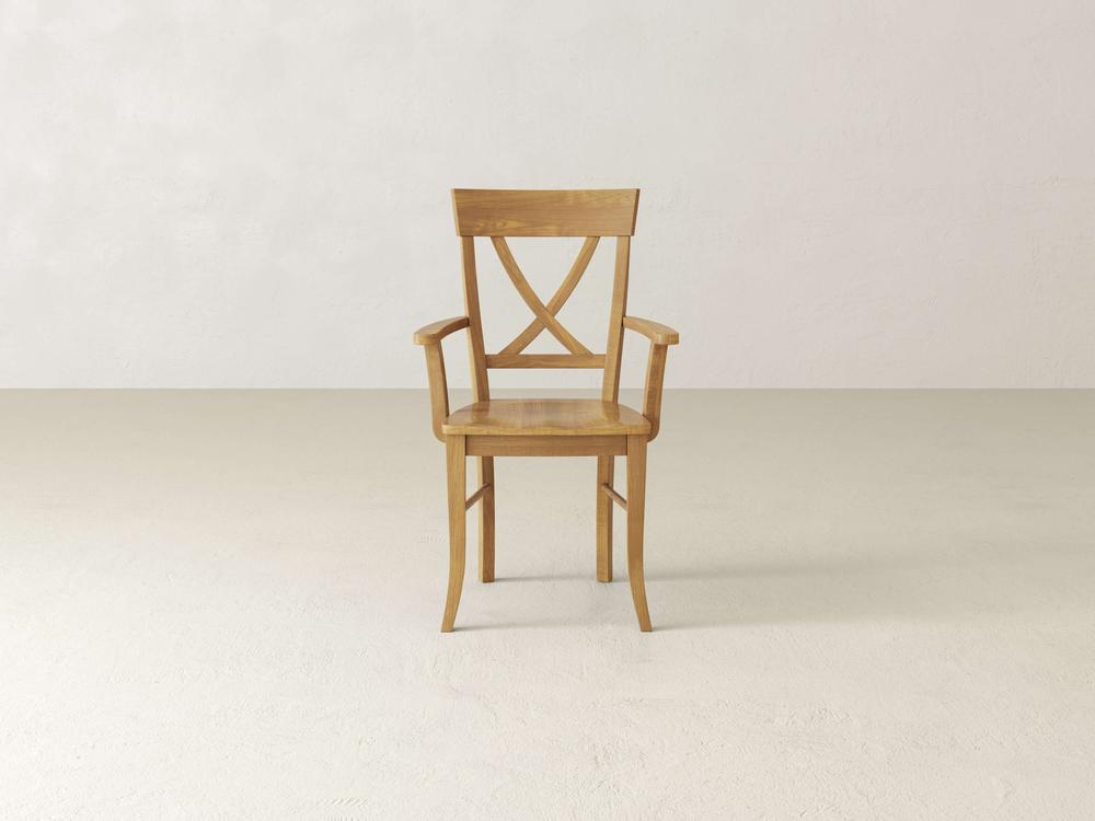 Chaise de salle à manger à accoudoirs Juniper
