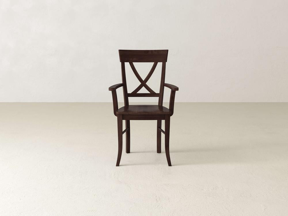 Chaise de salle à manger à accoudoirs Juniper