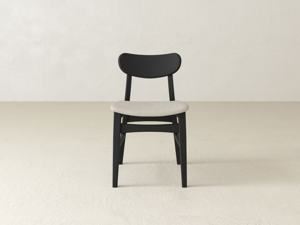 Chaise de salle à manger rembourrée Lynn