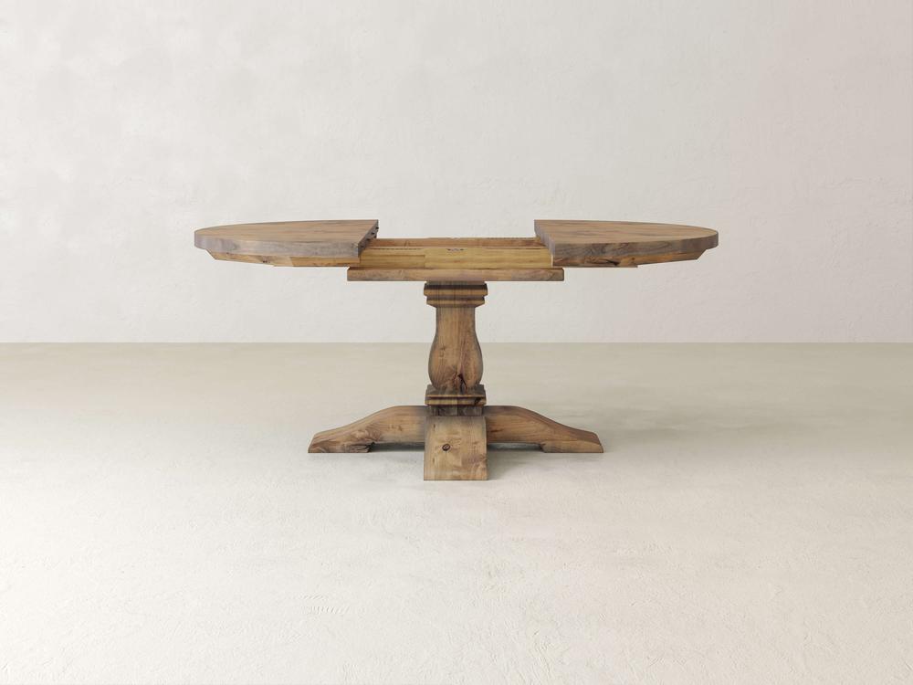 Table à manger ronde extensible Heirloom