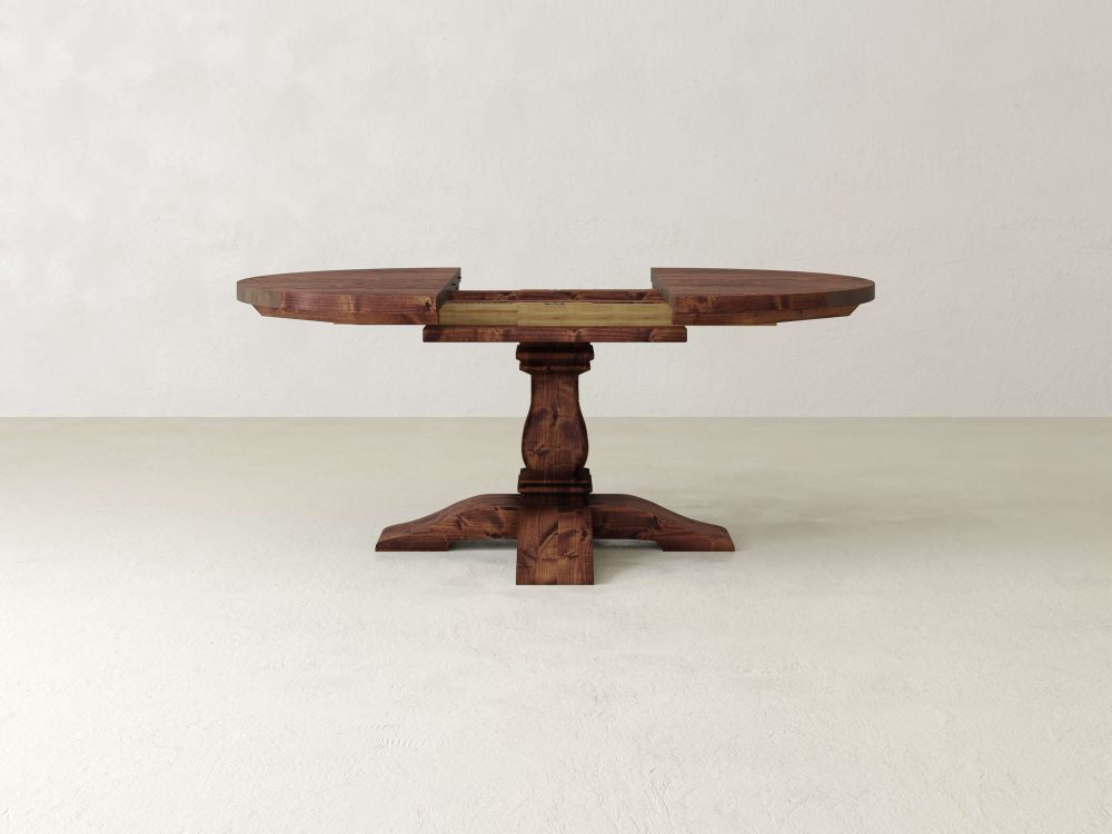 Table à manger ronde extensible Heirloom