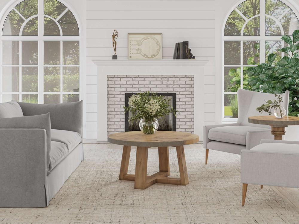 Table basse Rae - Harvest Wheat