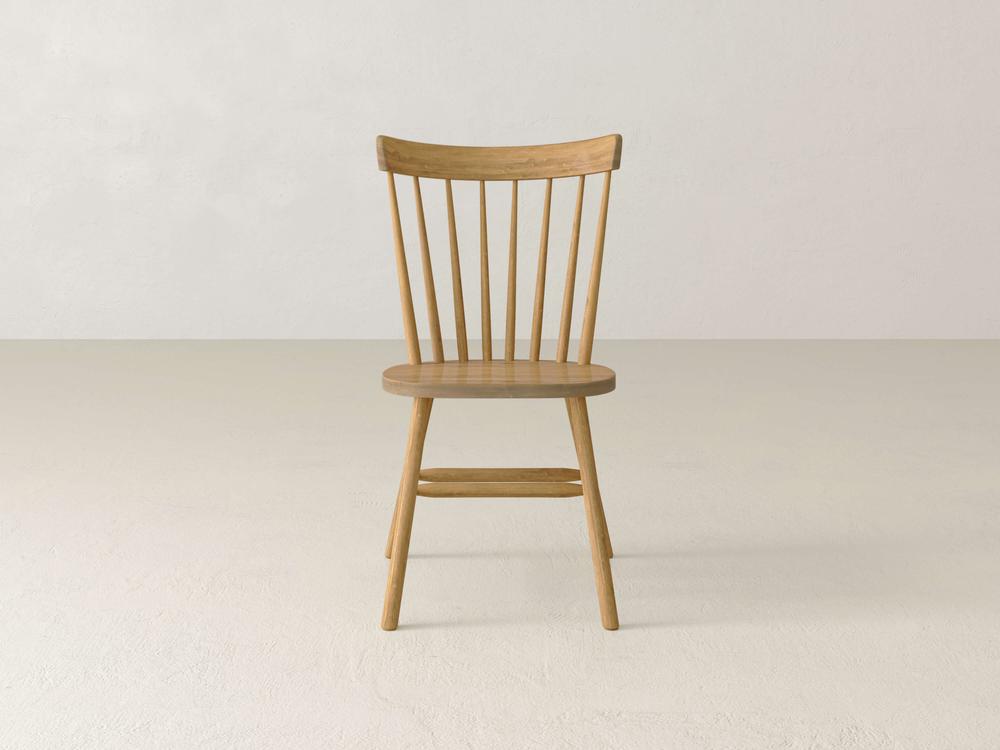 Chaise de salle à manger rustique Windsor