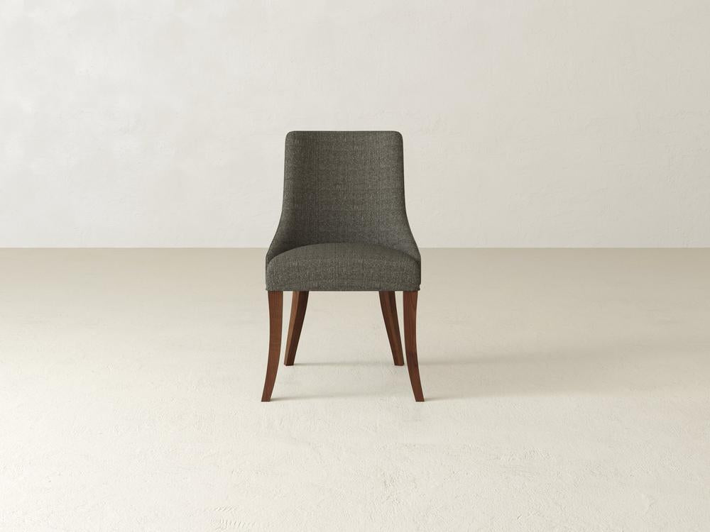 Ensemble de deux chaises de salle à manger Willow - Toscane et anthracite