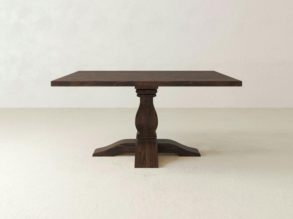 Table à manger carrée Heirloom - Tabac