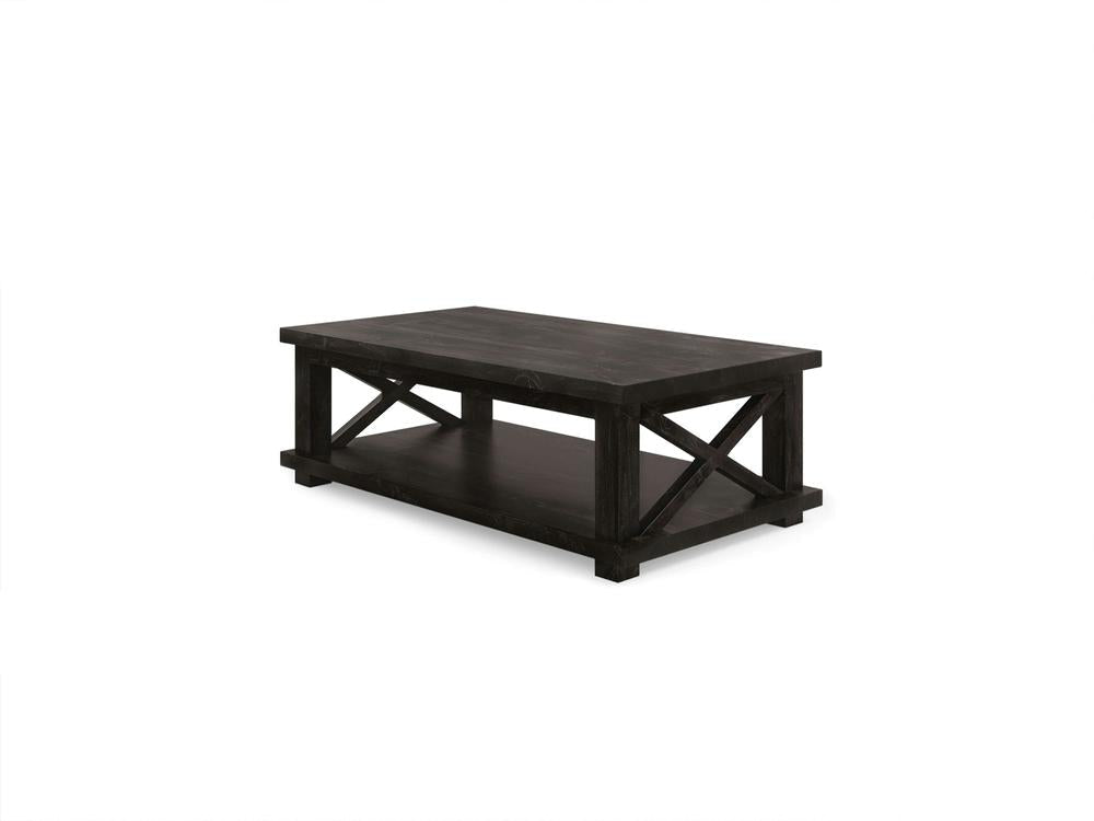Table basse Carter X - Tabac