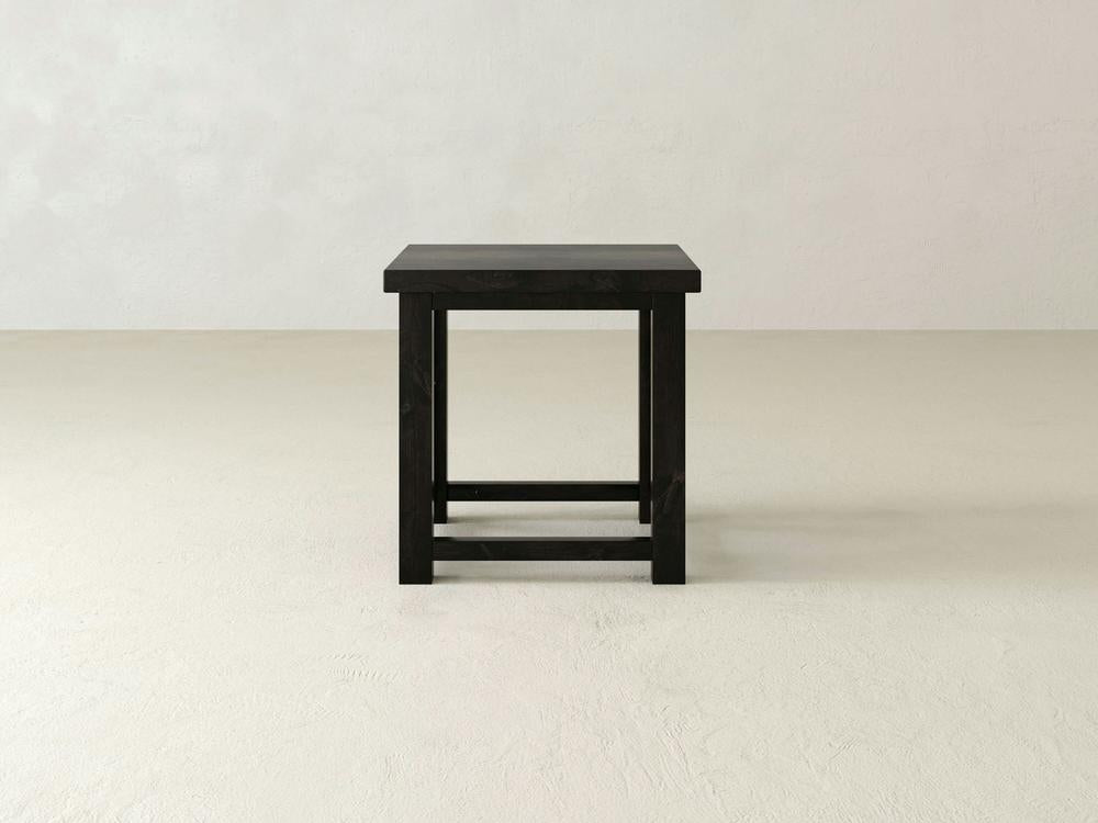 Table d'appoint Carter X - Braise carbonisée