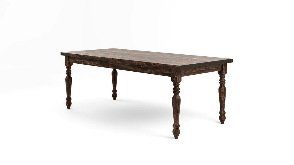 Table à manger de style campagnard français - Tabac