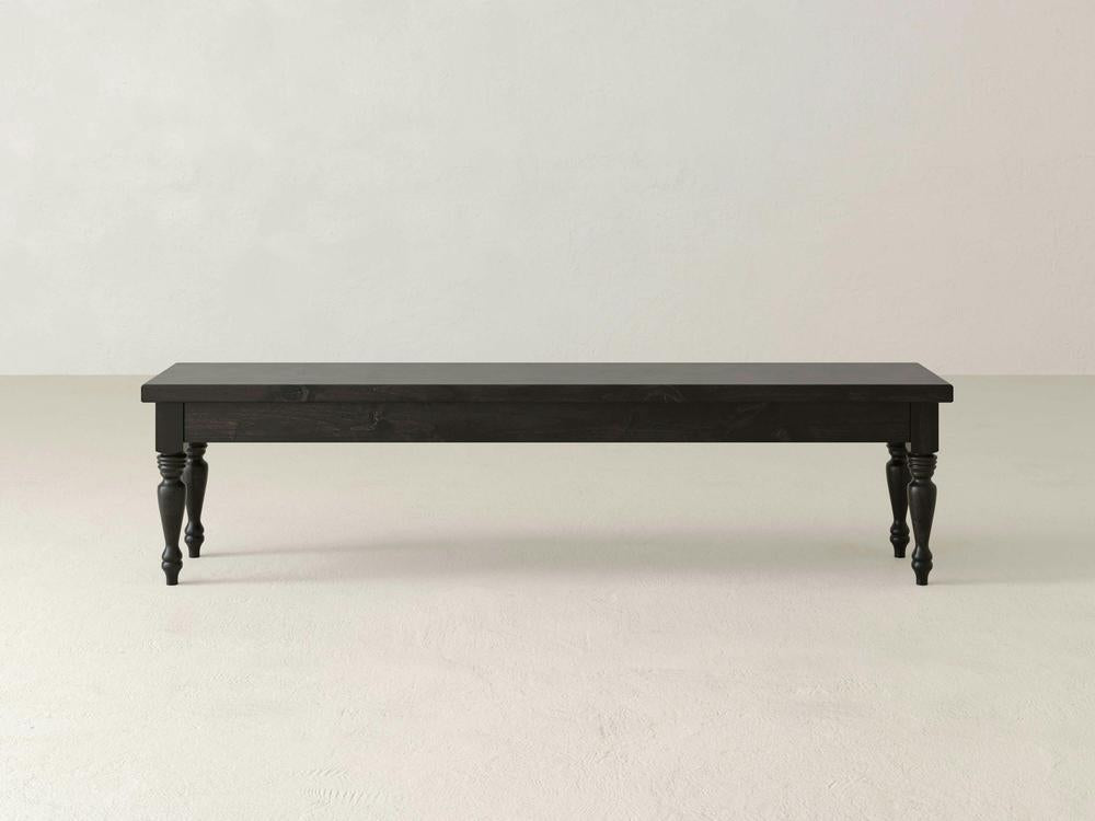 Banc Château - Braise carbonisée