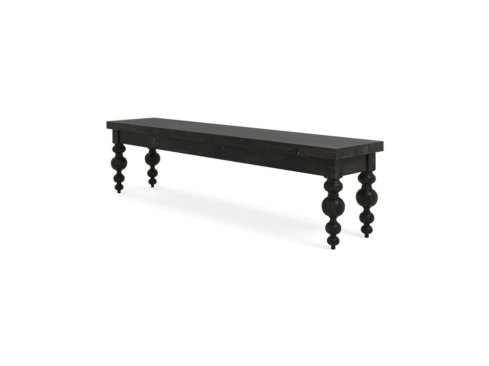 Banc Olivia - Braise carbonisée