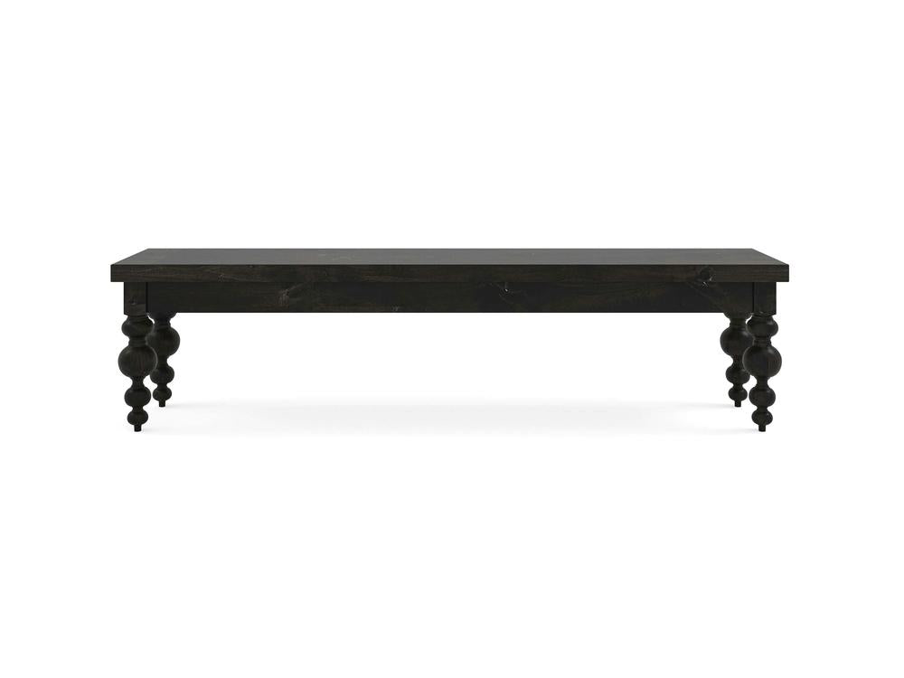 Banc Olivia - Braise carbonisée