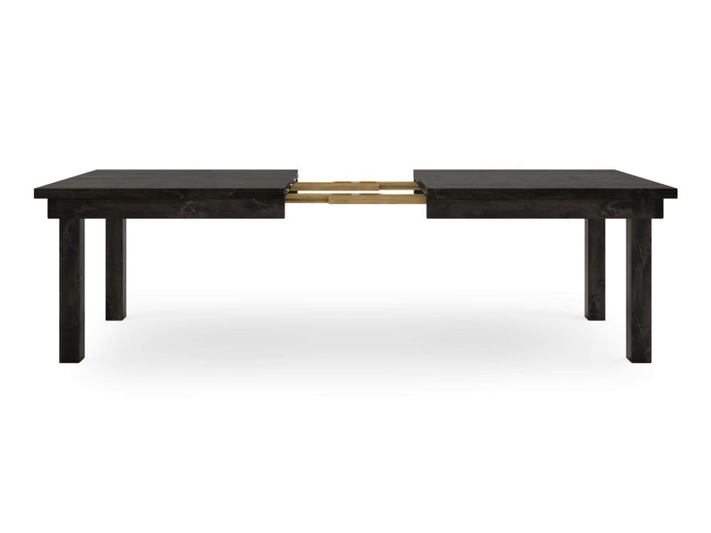 Table à manger extensible Farmhouse - Braise carbonisée